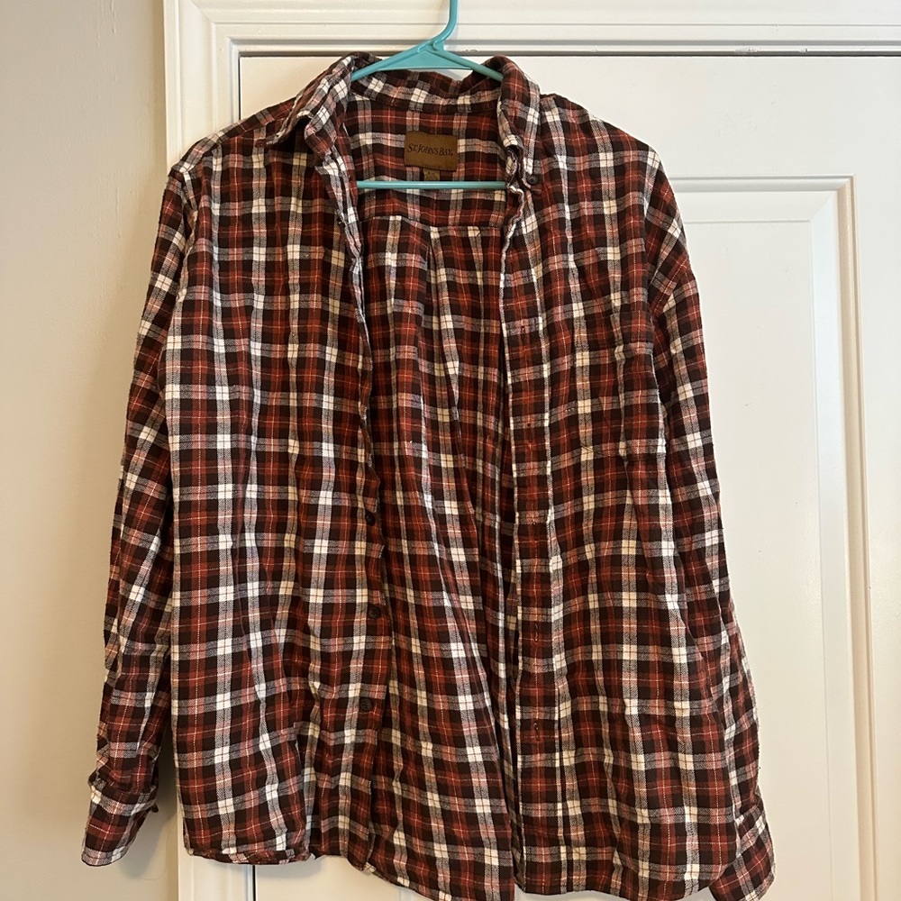 St. John’s Bay flannel. Size medium.